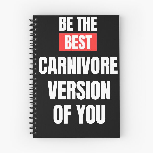 Item preview, BE THE BEST CARNIVORE VERSION OF YOU(1) designed and sold by CarnivoreGifts.