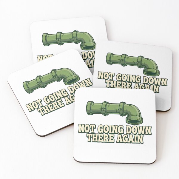 Item preview, Not Going Down There Again designed and sold by GeeklyShirts.