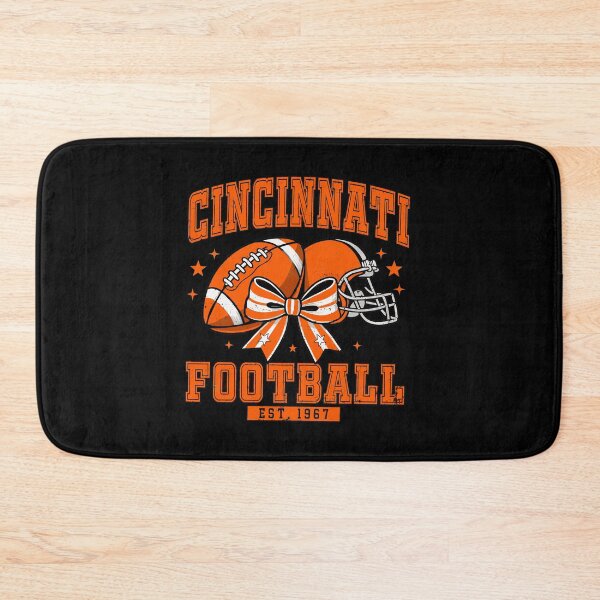 Item preview, Cincinnati Football Vintage Retro Bow  designed and sold by JenniferW42443.