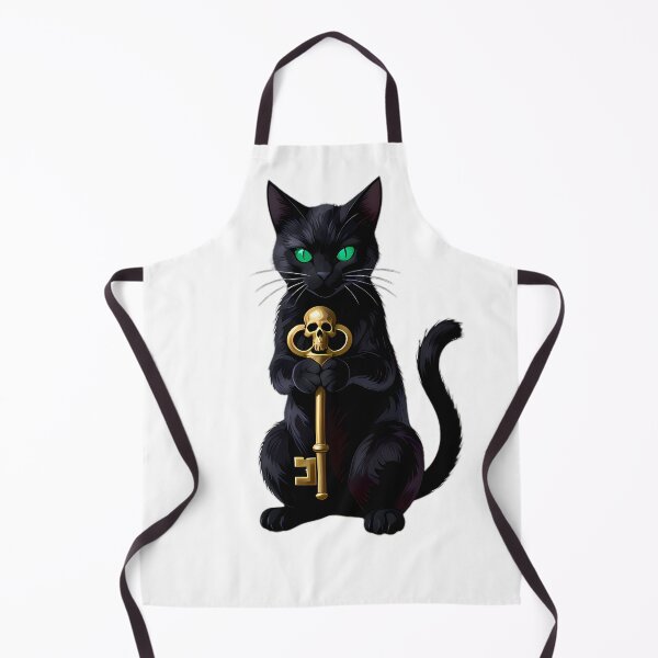 Item preview, Gothic Black Cat Vaultkeeper designed and sold by IllumeInk.