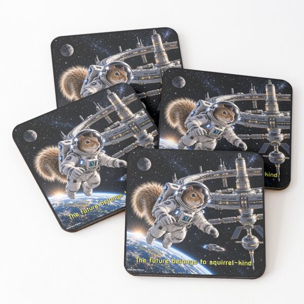Item preview, Squirrel Astronaut of the Future designed and sold by MissTerryWoman.