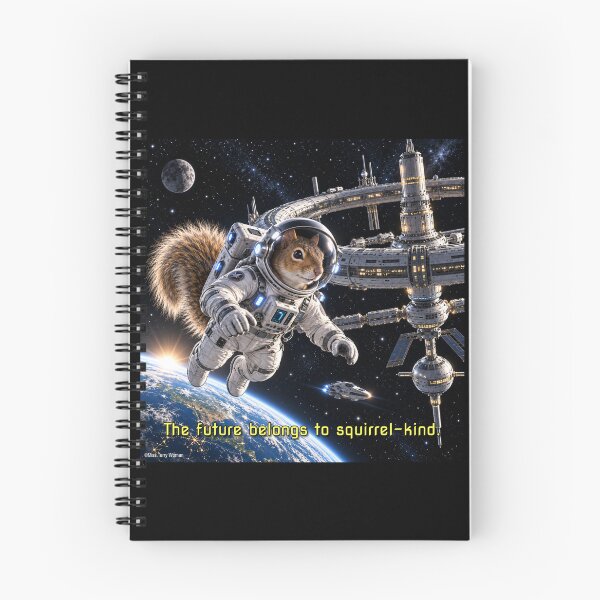 Item preview, Squirrel Astronaut of the Future designed and sold by MissTerryWoman.