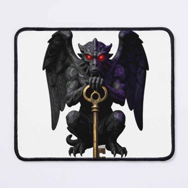 Item preview, Gothic Gargoyle Sentinel Key designed and sold by IllumeInk.