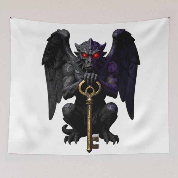 Item preview, Gothic Gargoyle Sentinel Key designed and sold by IllumeInk.