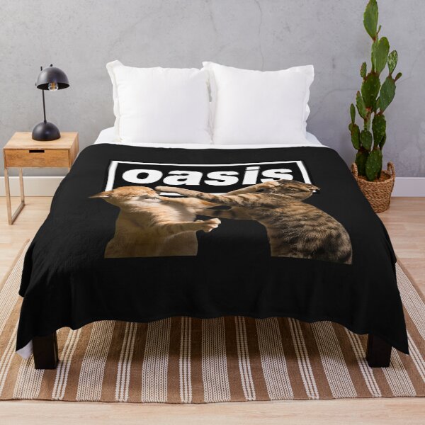 Item preview, Funny Cat Fight Oasis Logo designed and sold by GregAnspach.