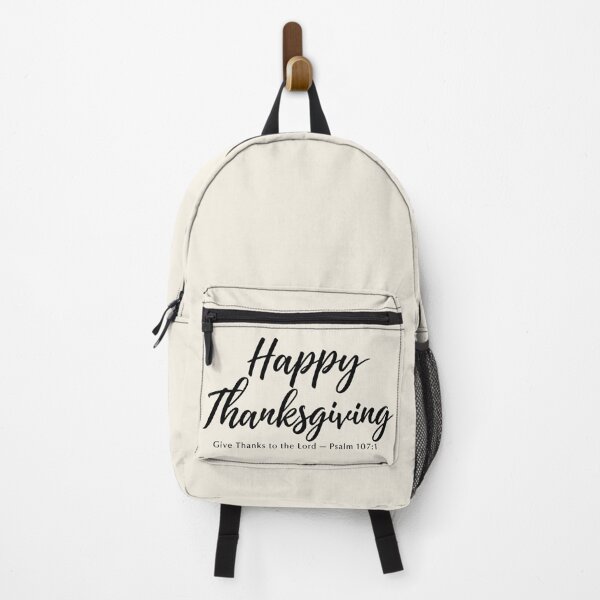Item preview, Happy Thanksgiving – Give Thanks to the Lord Christian Design designed and sold by HO•Designs.