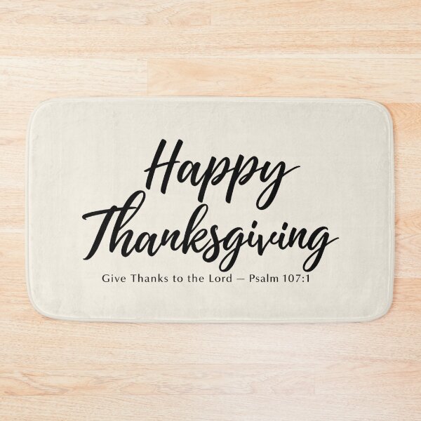 Item preview, Happy Thanksgiving – Give Thanks to the Lord Christian Design designed and sold by HO•Designs.