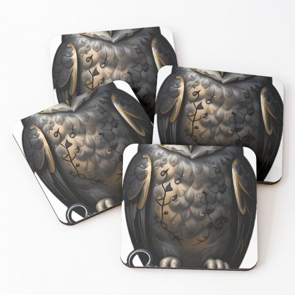 Item preview, Gothic Barn Owl Cryptkeeper designed and sold by IllumeInk.