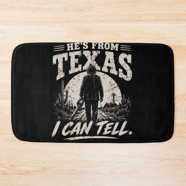 Item preview, hes from Texas i can Tell Shirt, Chainsaw Horror designed and sold by AmberWild.
