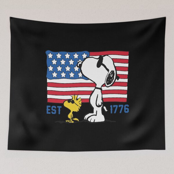 Item preview, Snoopy and Woodstock Stars Stripes Cool Shades designed and sold by JACKOBMSTRONG.