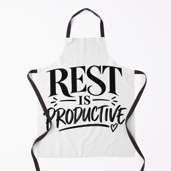 Item preview, Rest Is Productive – Minimal Self Care Quote designed and sold by TinyWeird.