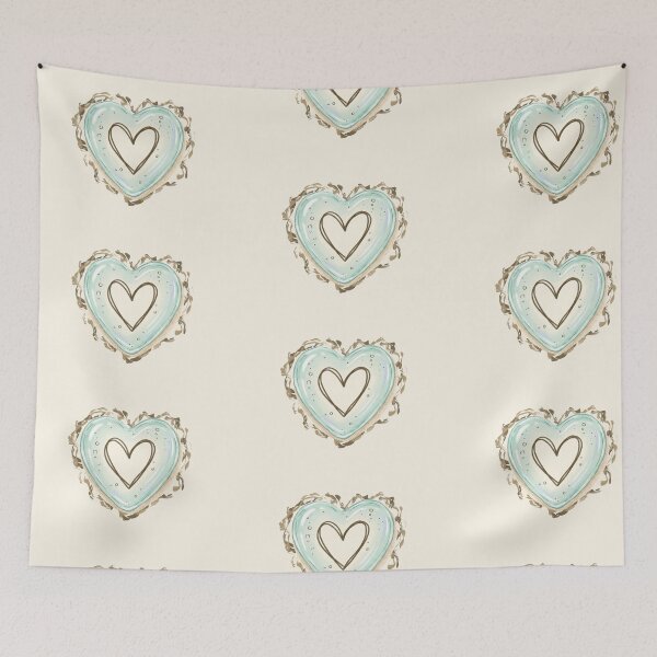 Item preview, Lindo dibujo a mano de un corazón de cristal burbuja designed and sold by Relora.