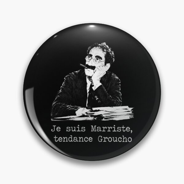 Item preview, Je Suis Marxiste Tendance Groucho Retro Karl Marx designed and sold by BostickirisArts.