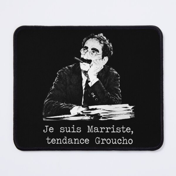Item preview, Je Suis Marxiste Tendance Groucho Retro Karl Marx designed and sold by BostickirisArts.
