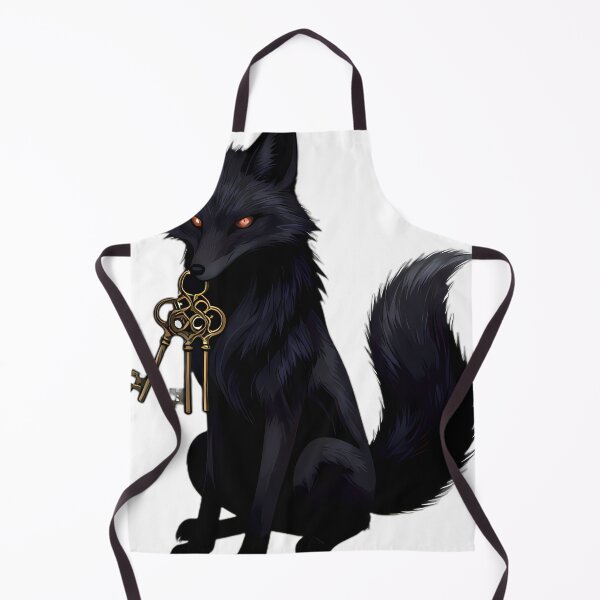 Item preview, Gothic Shadow Fox Threshold Warden designed and sold by IllumeInk.