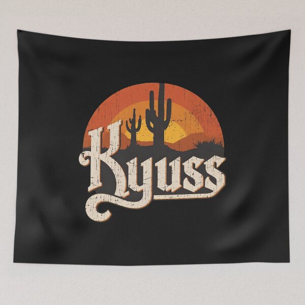 Item preview, Kyuss Desert Retro Sunset Cactus  designed and sold by GregAnspach.