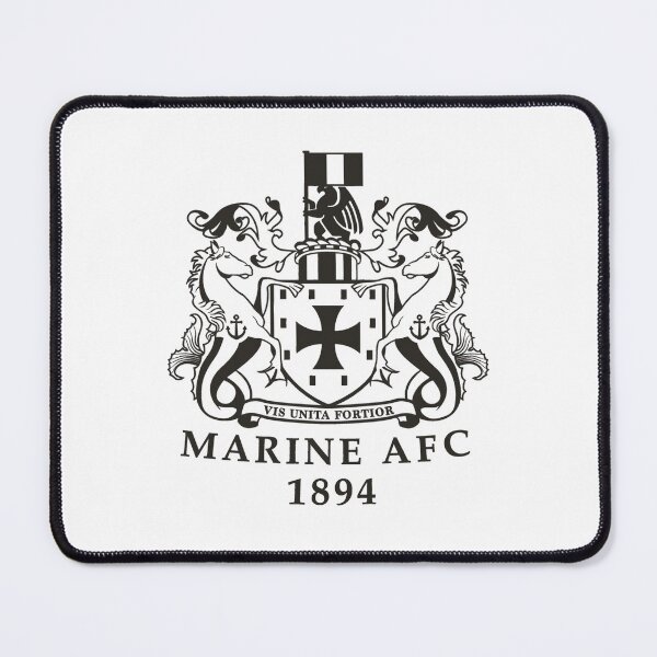 Item preview, Title: Marine AFC Football Club Crest Logo designed and sold by gaby5.