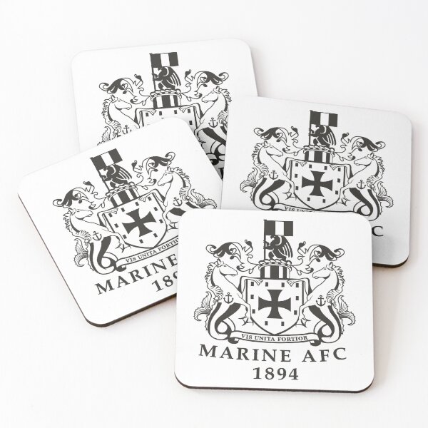 Item preview, Title: Marine AFC Football Club Crest Logo designed and sold by gaby5.