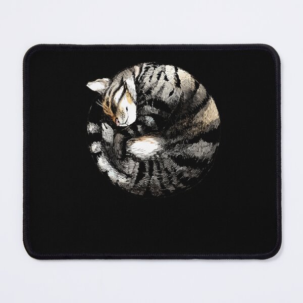 Item preview, Tranquil Cat Sleeps In A Circle designed and sold by courcyhylan.