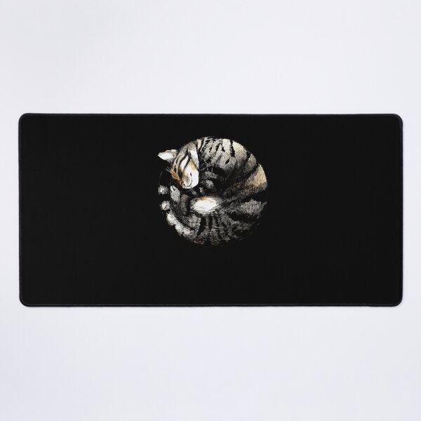 Item preview, Tranquil Cat Sleeps In A Circle designed and sold by courcyhylan.