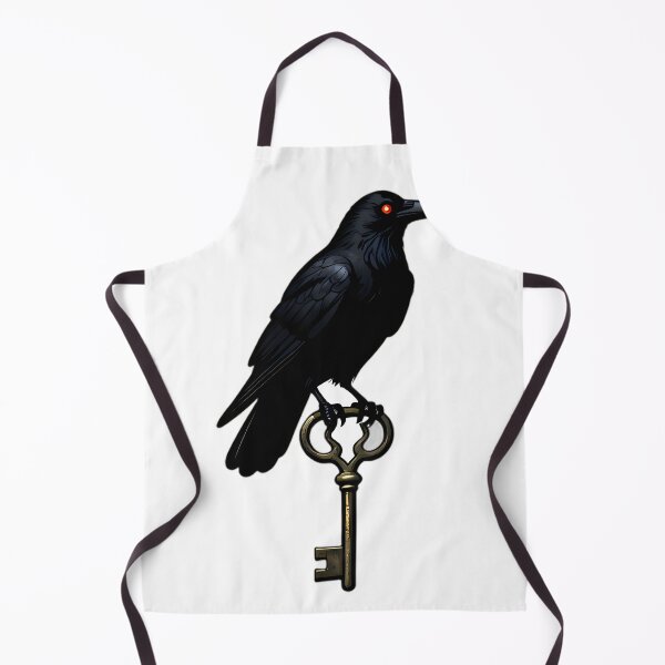Item preview, Gothic Crow Cemetery Gatekeeper designed and sold by IllumeInk.