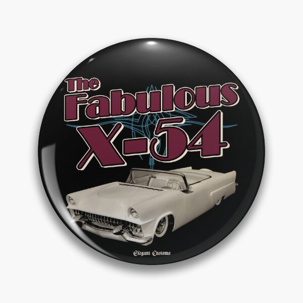 Item preview, 1954 The Fabulous X-54 with text - Lowrider, Kustom, Hot Rod, Muscle Car designed and sold by Elegant Customs.