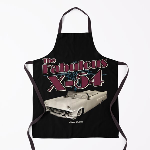 Artikelvorschau, 1954 Der fabelhafte X-54 mit Text - Lowrider, Kustom, Hot Rod, Muscle Car entworfen und verkauft von Elegant Customs.