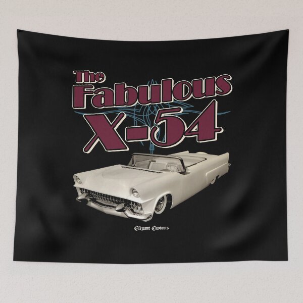 Item preview, 1954 The Fabulous X-54 with text - Lowrider, Kustom, Hot Rod, Muscle Car designed and sold by Elegant Customs.