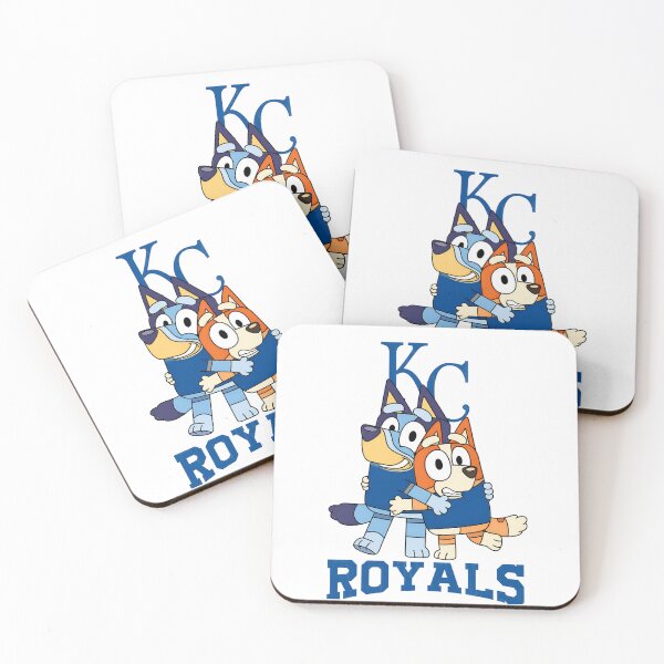 Artikelvorschau, KC Royals begrüßen Bluey Bingo entworfen und verkauft von PlayfuCritters.