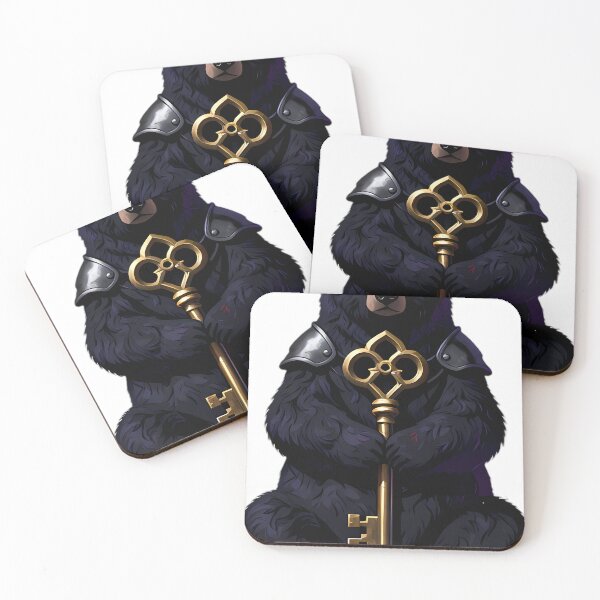 Item preview, Gothic Bear Sanctuary Warden designed and sold by IllumeInk.