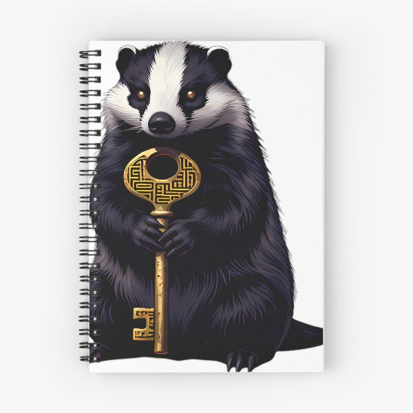 Item preview, Gothic Badger Labyrinth Keeper designed and sold by IllumeInk.
