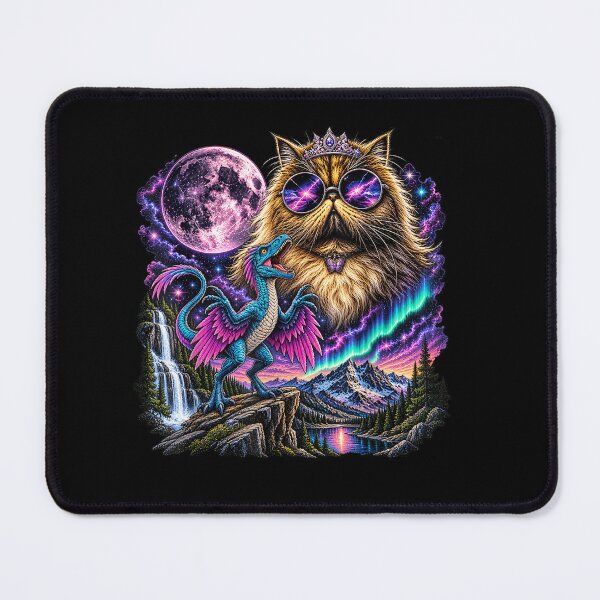 Item preview, This is an Outrage Funny Princess Cat Dinosaur Donut Meme designed and sold by AmberWild.