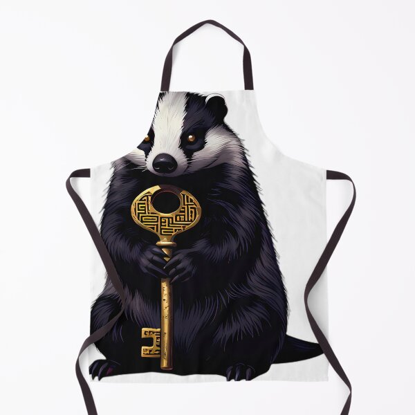 Item preview, Gothic Badger Labyrinth Keeper designed and sold by IllumeInk.