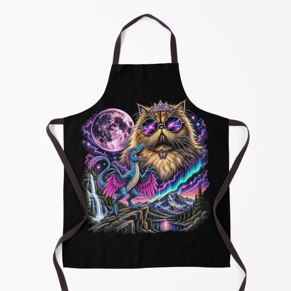 Item preview, This is an Outrage Funny Princess Cat Dinosaur Donut Meme designed and sold by AmberWild.