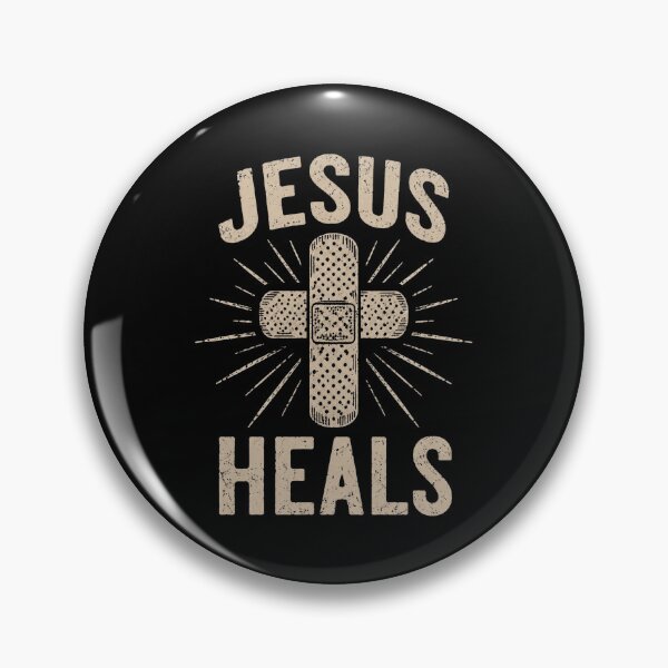 Item preview, Jesus Heals Aid Cross Vintage designed and sold by Biancadann.