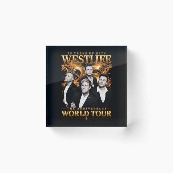 Item preview, 25 anniversary 2026 timeless pop music, westlife 2026 designed and sold by CarlDMoaning0.