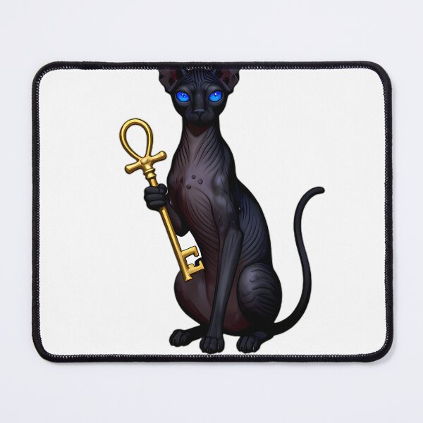 Item preview, Gothic Sphinx Cat Arcane Key designed and sold by IllumeInk.