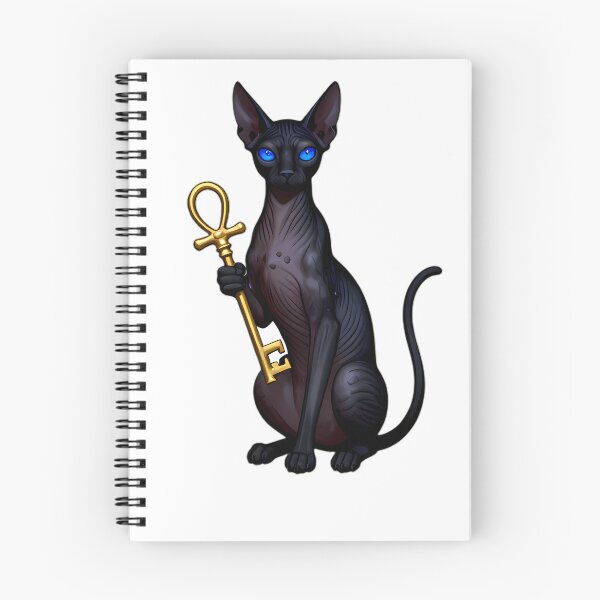 Item preview, Gothic Sphinx Cat Arcane Key designed and sold by IllumeInk.