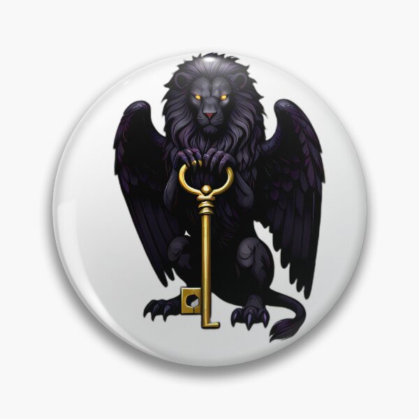 Item preview, Gothic Griffin Gatekeeper Key designed and sold by IllumeInk.