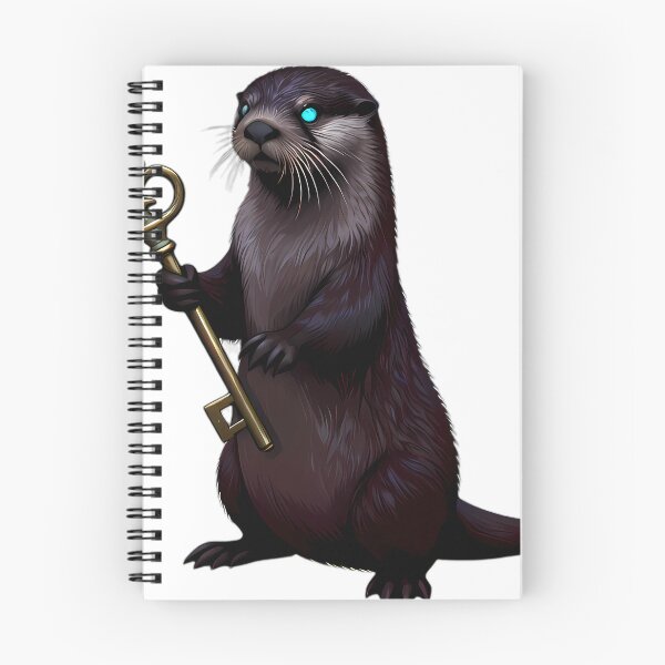 Item preview, Gothic Otter River Gatekeeper designed and sold by IllumeInk.
