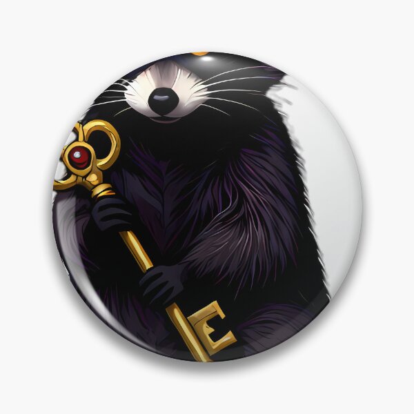 Item preview, Gothic Raccoon Treasury Keeper designed and sold by IllumeInk.