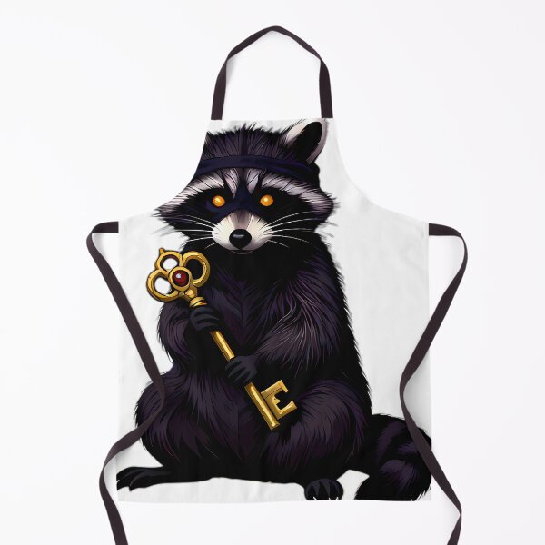 Item preview, Gothic Raccoon Treasury Keeper designed and sold by IllumeInk.
