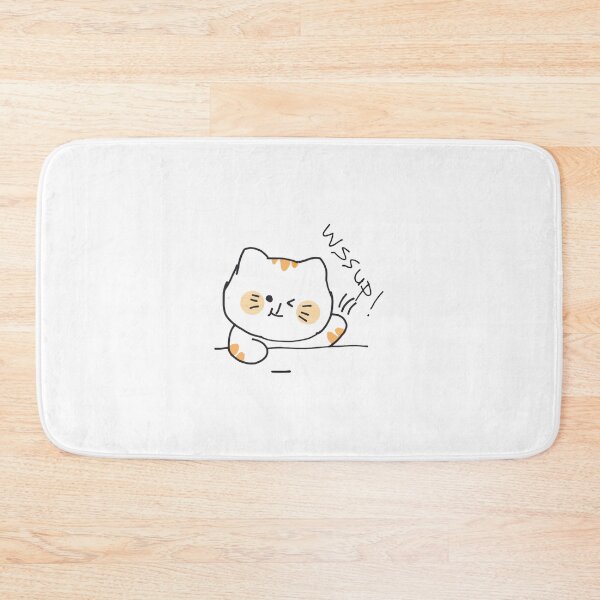 Item preview, Wssup Kitty Funny Cute Chibi Peek Kitten Graphic designed and sold by 22ndOfOctoberr.