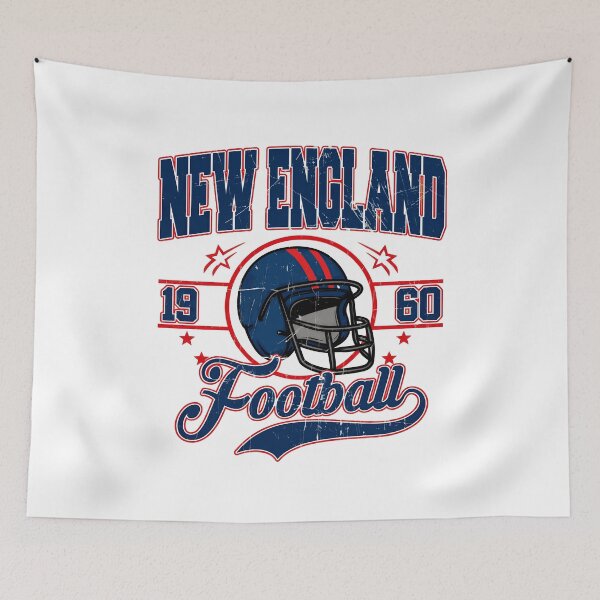 Item preview, Vintage Football Helmet New England Design designed and sold by RojanVisorf.