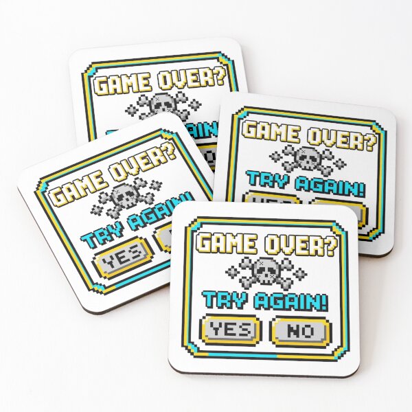 Item preview, Game Over designed and sold by GeeklyShirts.