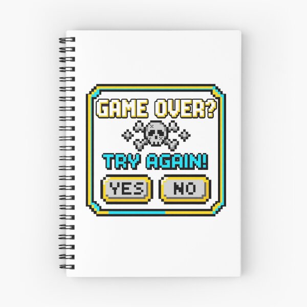 Item preview, Game Over designed and sold by GeeklyShirts.