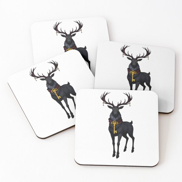 Item preview, Gothic Stag Forest Gatekeeper designed and sold by IllumeInk.