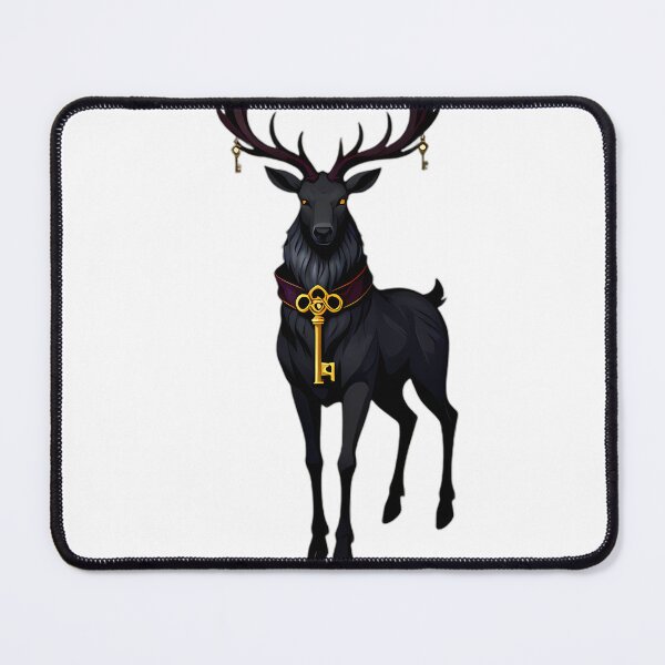 Item preview, Gothic Stag Forest Gatekeeper designed and sold by IllumeInk.