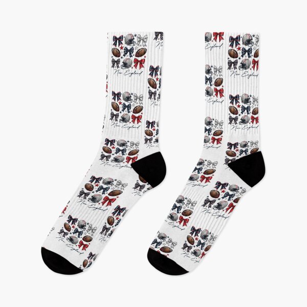 Item preview, New England Football Bows Retro Vintage Style designed and sold by TanayLetts99.