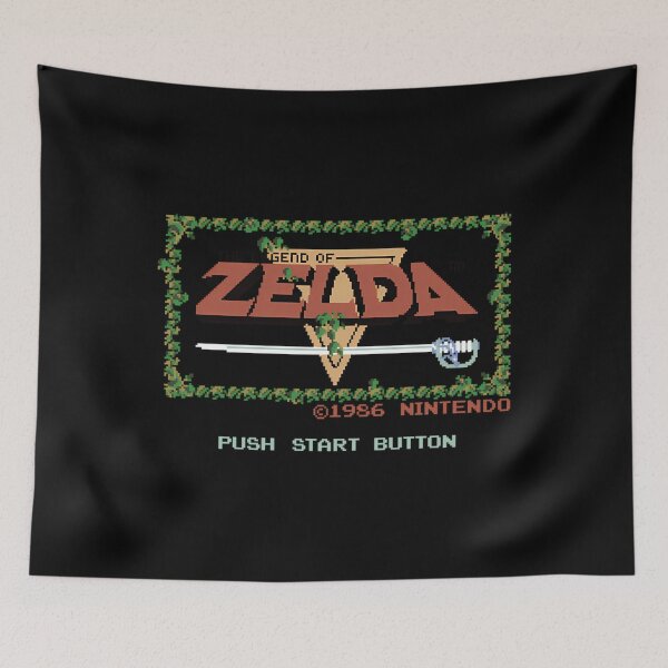 Aperçu de l'œuvre Logo d'introduction de Nintendo Legend Of Z.E.L.D.A. sur NES créée et vendue par CharlesGrooms.